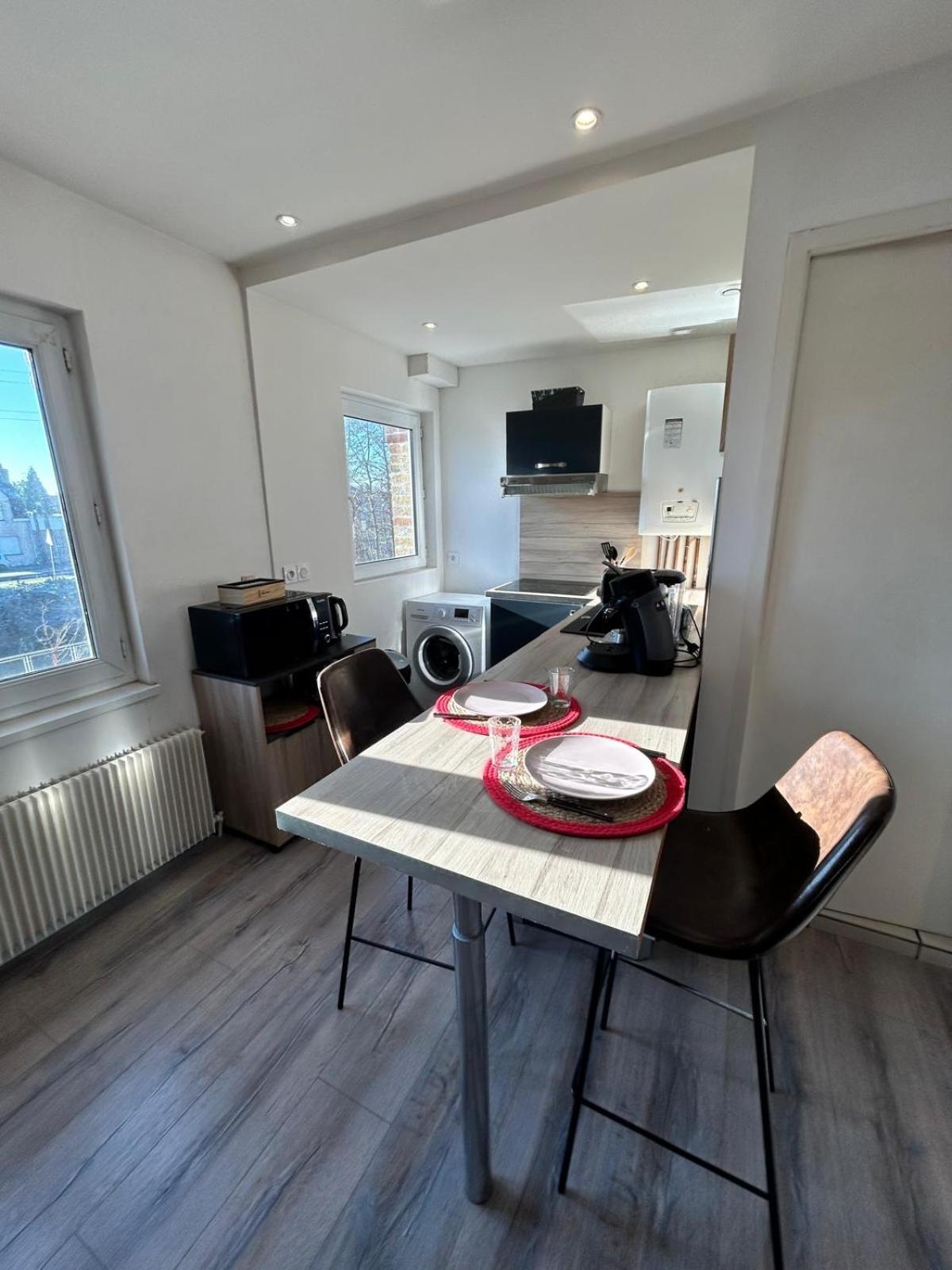 Appartement F2 Meuble Dunkirk Bagian luar foto